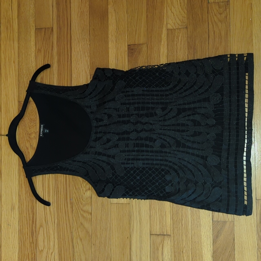 Black Lace Tank